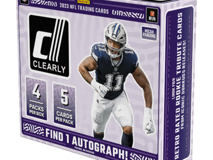 2023 Panini Clearly Donruss Football Hobby Box