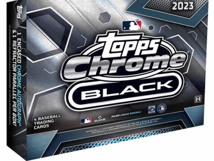 2024 Topps Chrome Black Baseball Hobby 12 Box Case