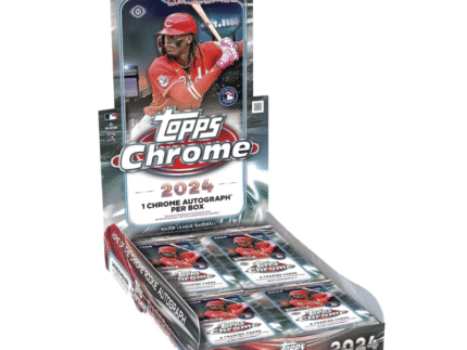 2024 Topps Chrome Baseball Hobby 12 Box Case