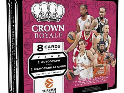 2023/24 Panini Crown Royale Euroleague Basketball Hobby Box