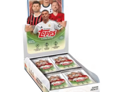 2024/25 Topps UEFA Club Competitions Soccer Hobby 12-Box Case