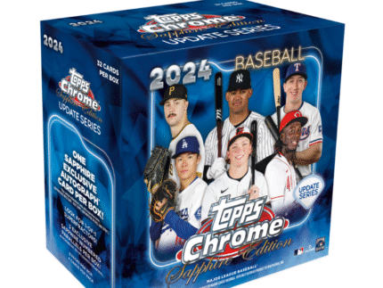 2024 Topps Chrome Update Baseball Sapphire Edition Box