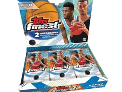 2023/24 Topps Finest Basketball Hobby 8 Box Case