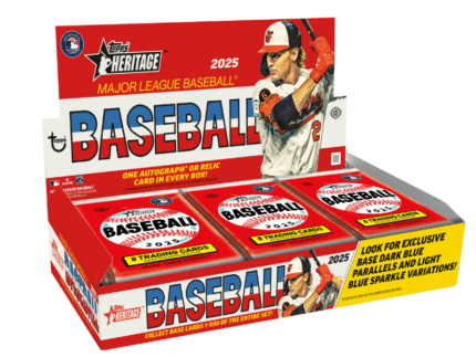 2025 Topps Heritage Baseball Hobby Box