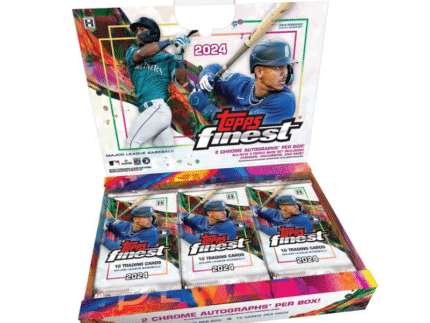 2024 Topps Finest Baseball Hobby 8 Box Case